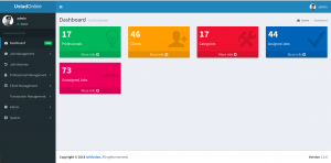 Ustad online, dashboard
